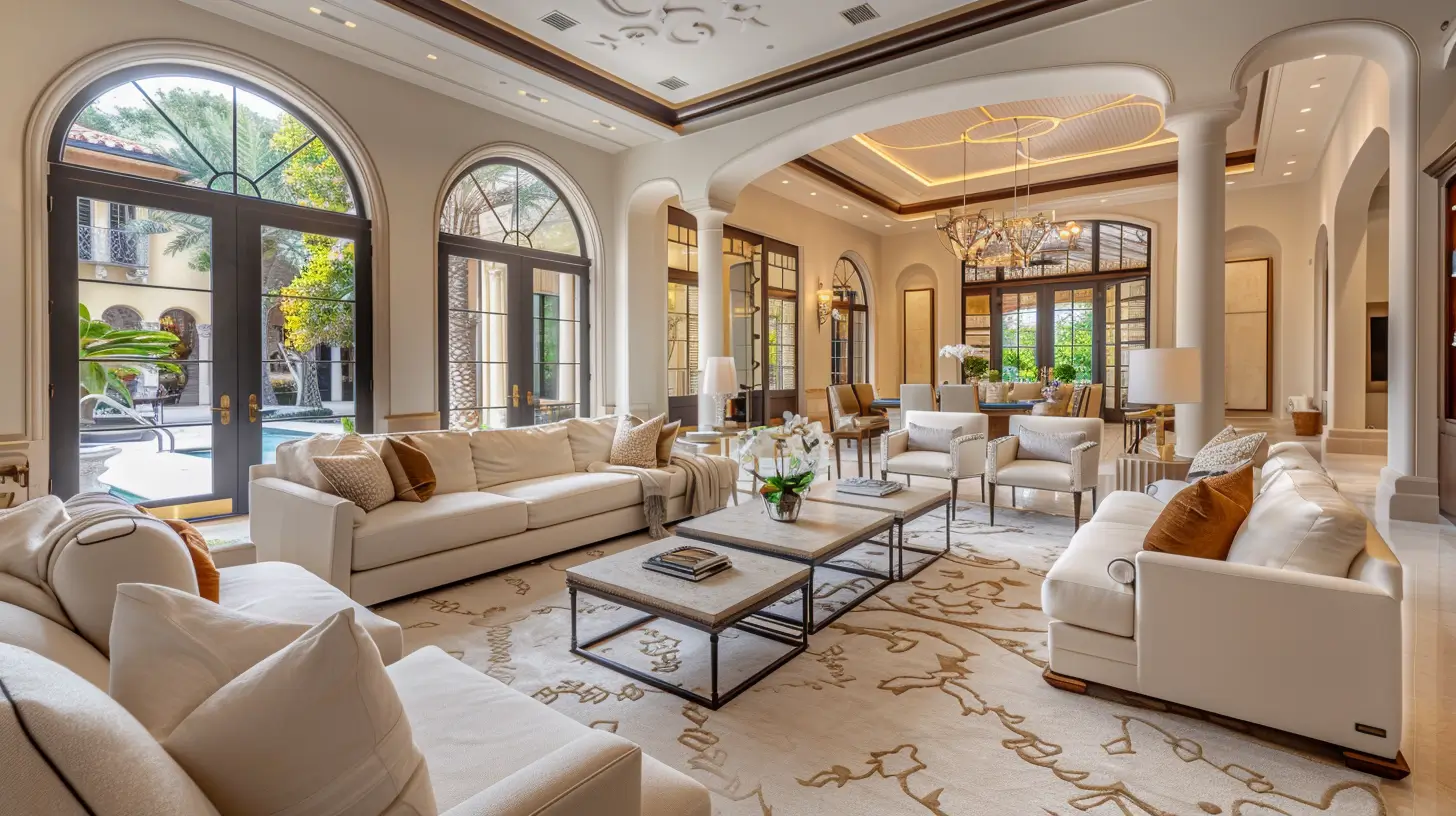 Sprawling Mediterranean custom estate interior in Spanish Hills, Camarillo.