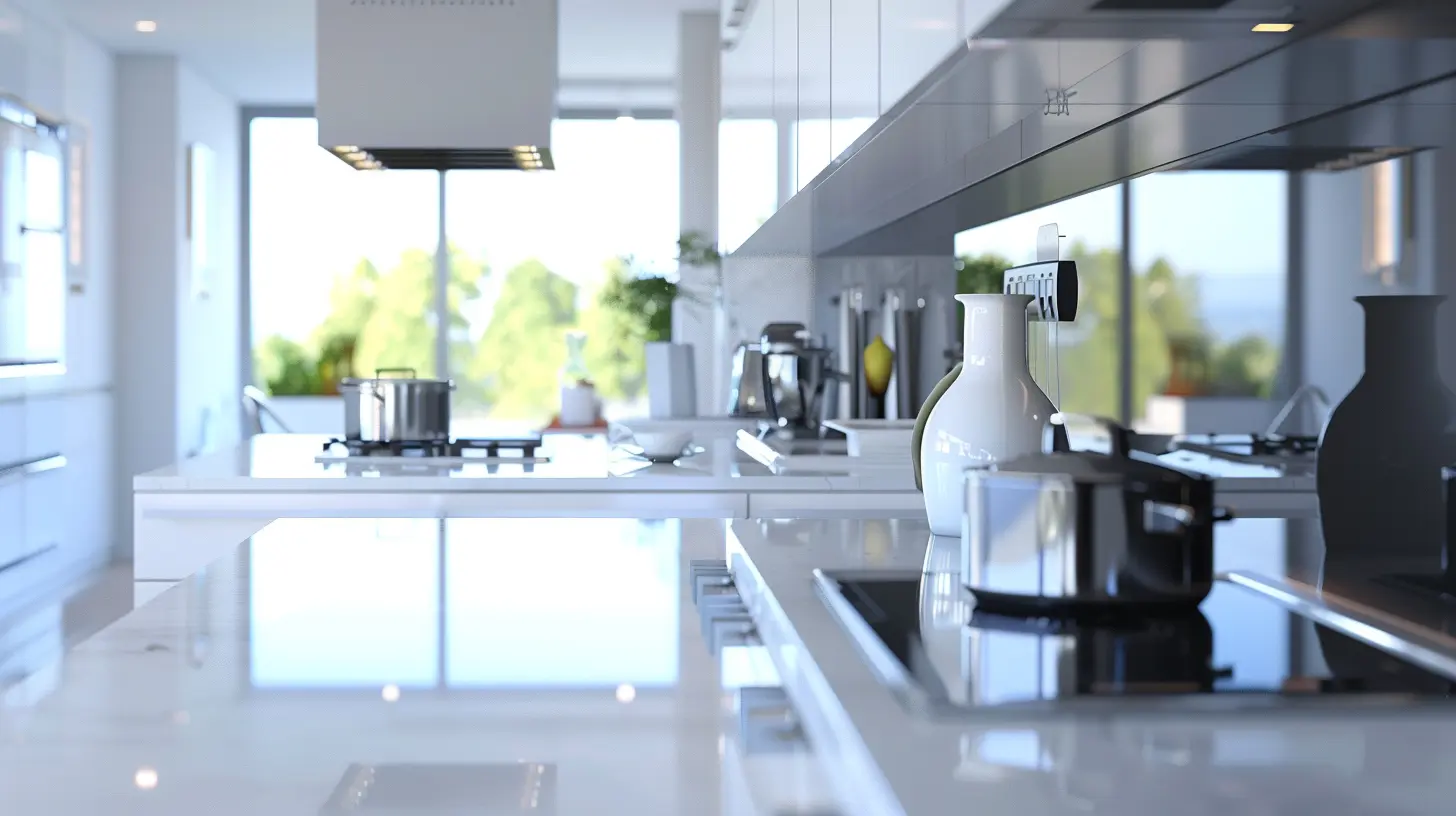 Deep cleaning service in a Los Angeles kitchen by Maid VIP