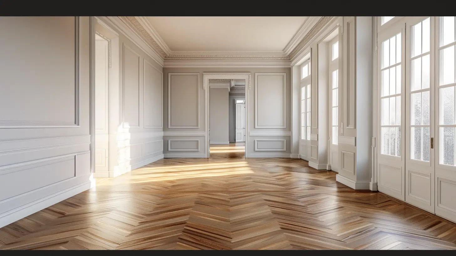 Move-in and move-out cleaning of an empty room by Maid VIP
