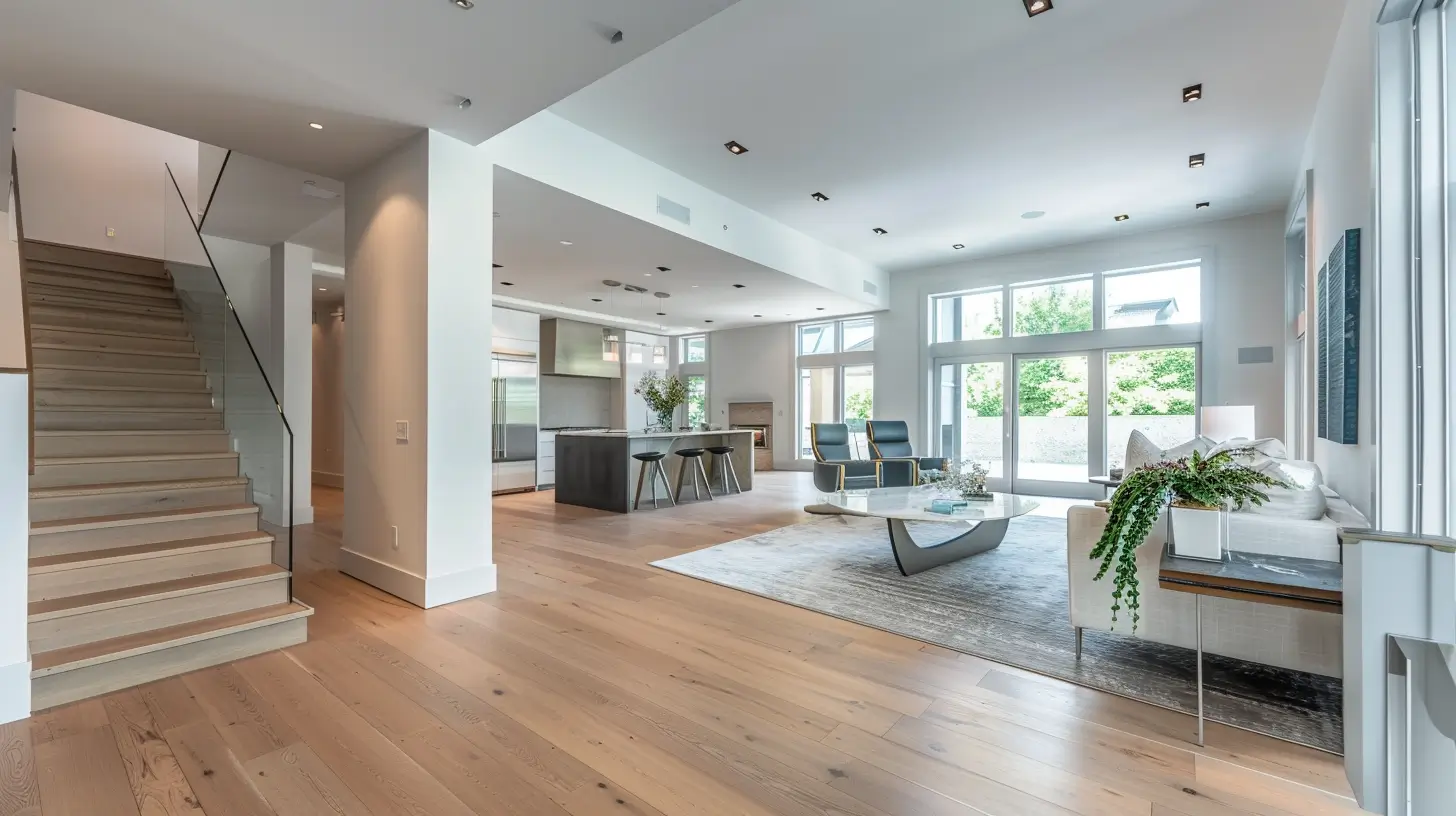 Post-construction cleaning of a newly remodeled Los Angeles home by Maid VIP